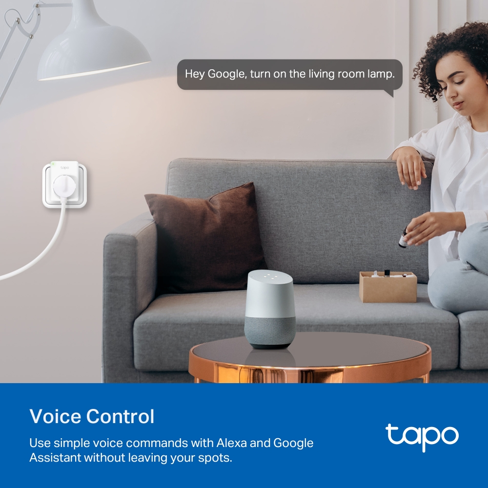 Smart Wi-Fi Socket Mini Tapo P110 Energy Monitoring 4 Pack