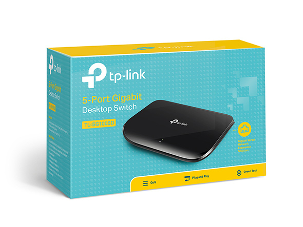 Desktop Poe Switch Tl-sg1005lp V6 5-port Gigabit