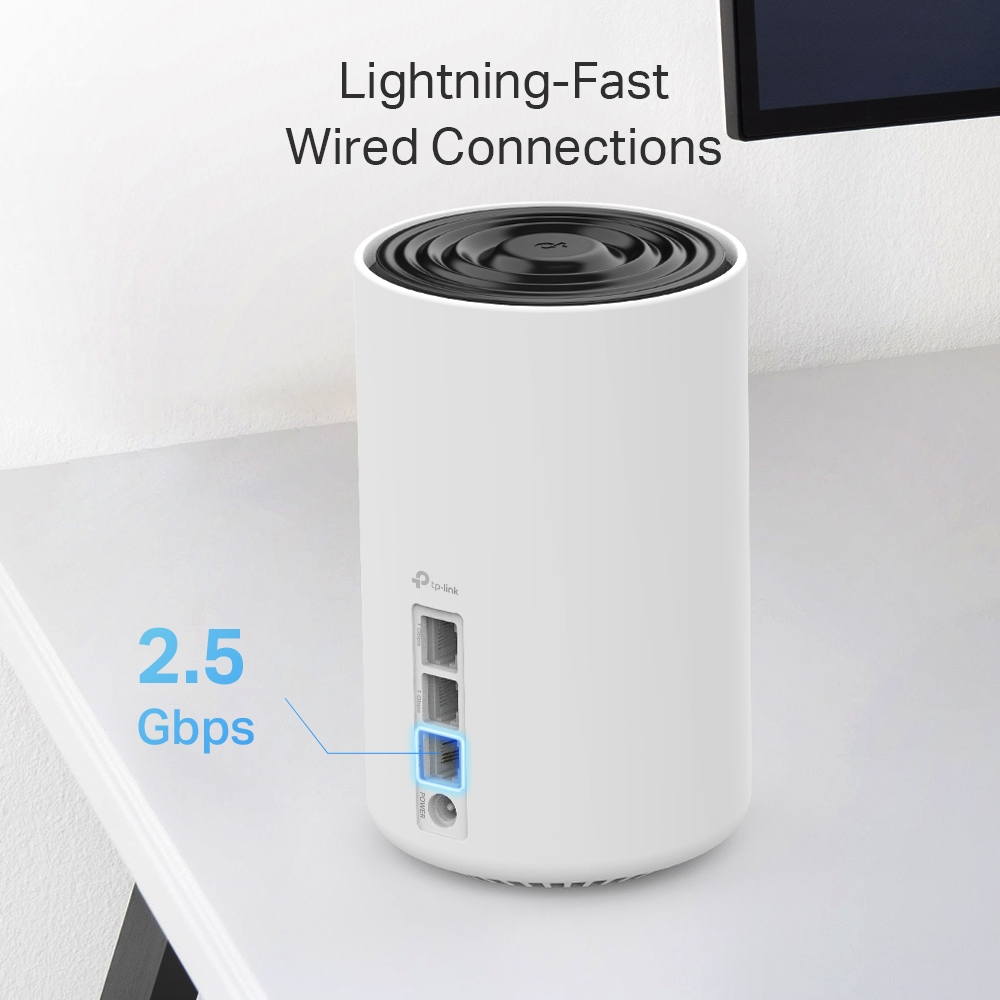 Deco Xe75 Pro Triband - Whole Home Mesh System Wi-Fi 6e Axe5400  - 1 Pack