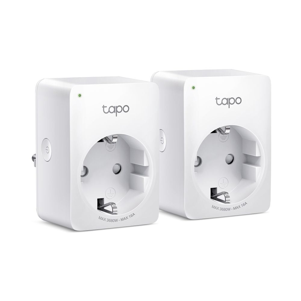Smart Wi-Fi Socket Mini Tapo P110 Energy Monitoring 2 Pack Fr