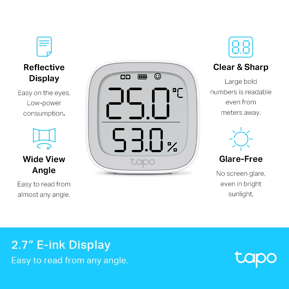 Tapo T315 Smart Temperature And Humidity Monitor