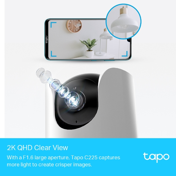 Home Security Camera Pan / Tilt  Ai Tapo-c225