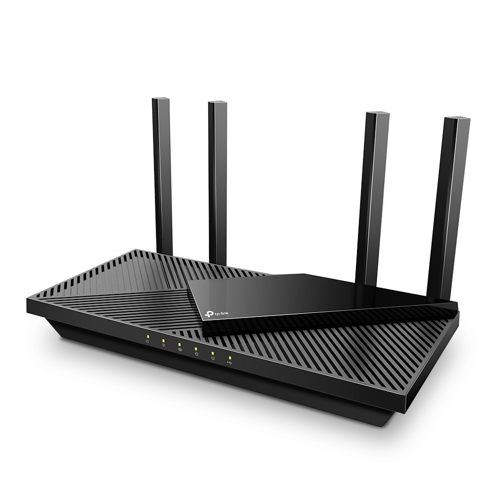 Wireless Wi-Fi 6 Router Ax3000 Archer Ax55 Pro Dual Band Gigabit Black