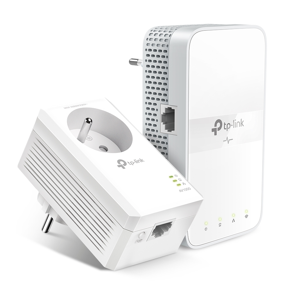 Tl-wpa8635p Gigabit Powerline Passthrough Kit Fr