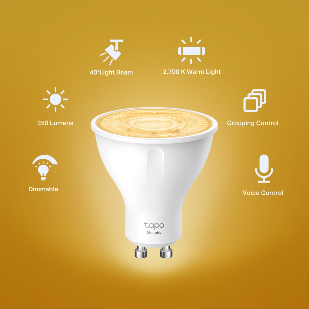 Smart Wi-Fi Spotlight Tapo L610 DIMMable