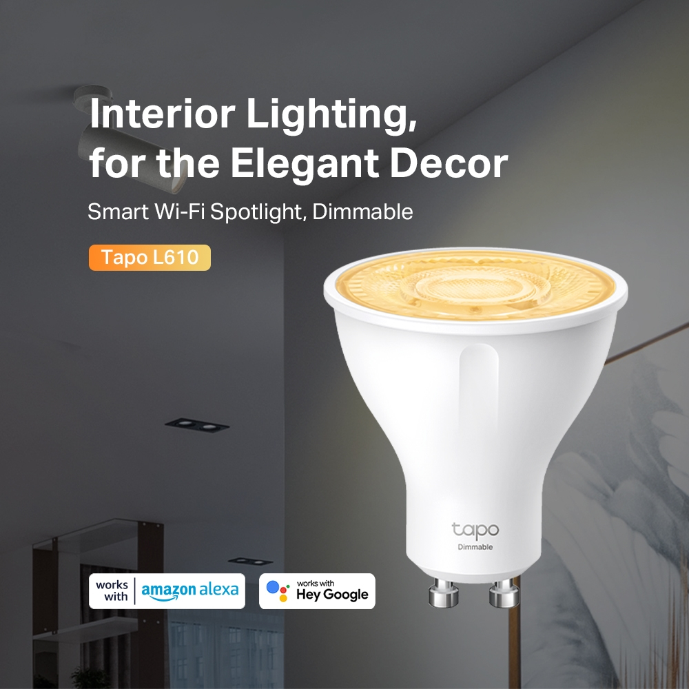 Smart Wi-Fi Spotlight Tapo L610 DIMMable