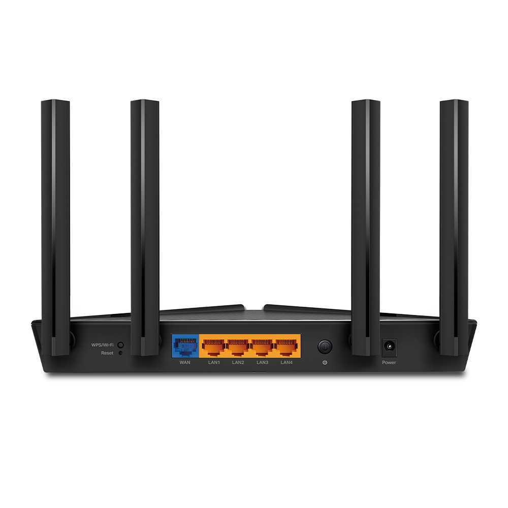Wireless Wi-Fi 6 Router Ax3000 Archer Ax53 Dual Band Gigabit Black