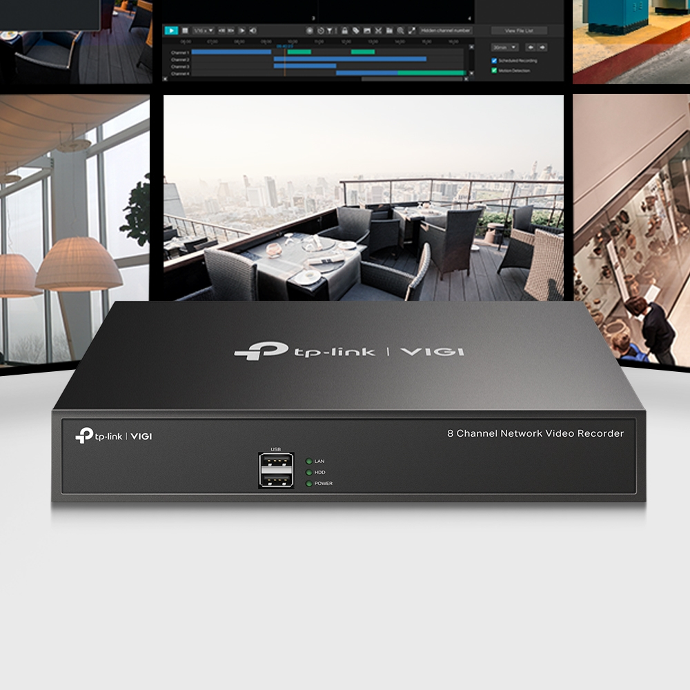 Network Video Recorder Vigi Nvr1008h 8ch