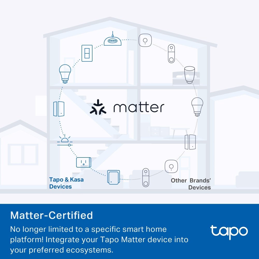 Smart Wi-fi Socket Tapo P100 Wi-Fi Stop Contact