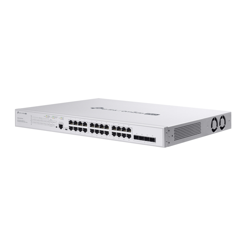 Switch Omada Pro S5500-24gp4xf 24-port Poe+ Gigabit L2+ Managed With 4 Sfp+ Slots