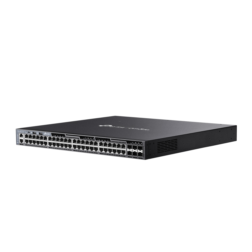 Switch Omada Sg6654xhp 48-port  Gigabit Stackable L3 Managed Poe+ With 6 10g Slots