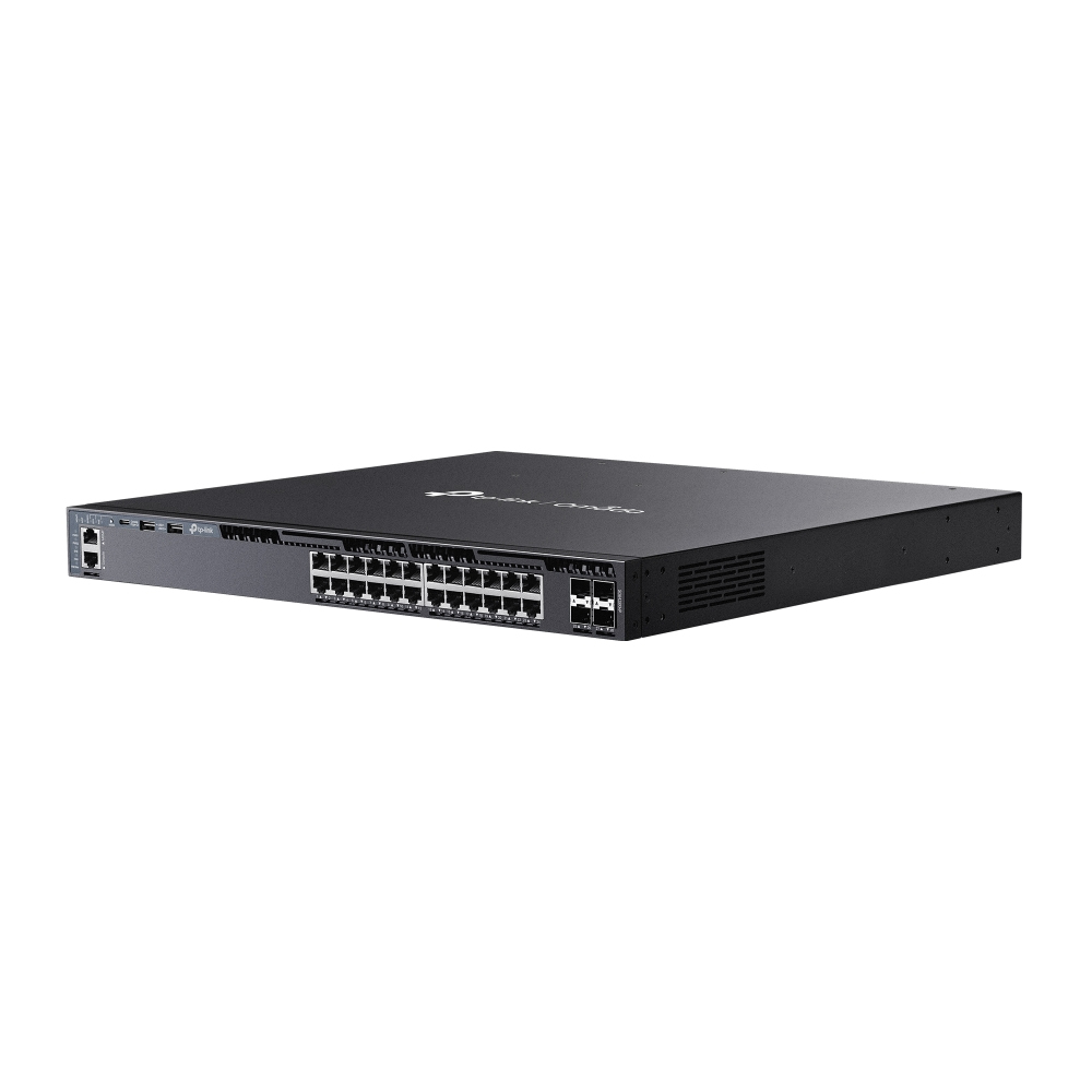Switch Omada Sg6428xhp 24-port  Gigabit Stackable L3 Managed Poe+ With 4 10g Slots