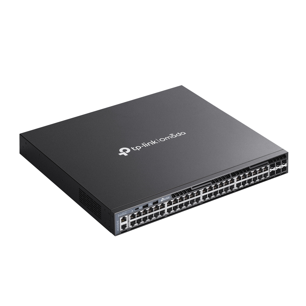 Switch Omada Sg6654x 48-port Gigabit Stackable L3 Managed  With 6 10g Slots