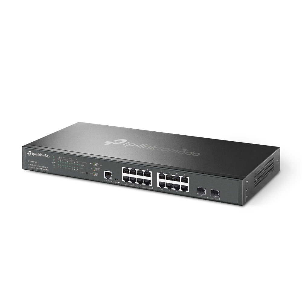 Switch Omada Sg3218xp-m2 16-port 2.5g And 2-port 10ge Sfp+ L2+ Managed With 8-port Poe+