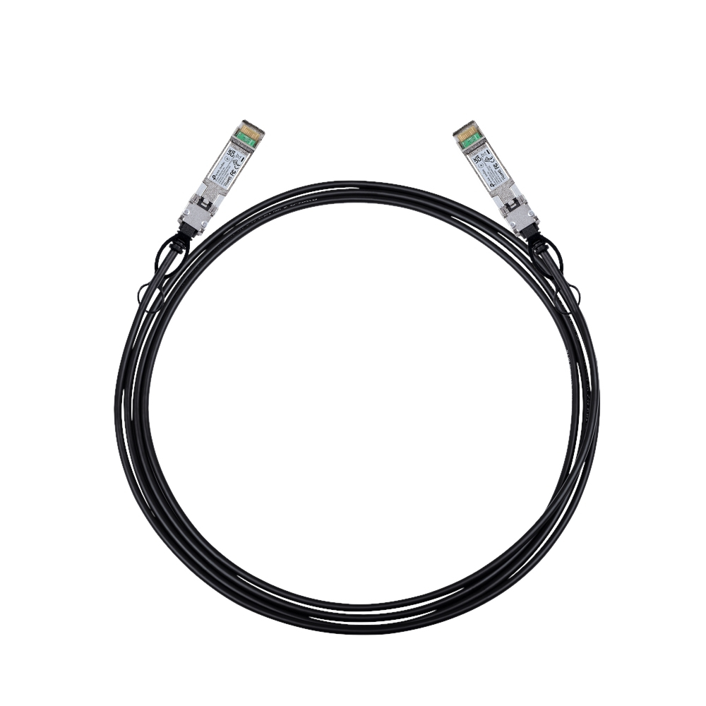 Direct Attach Cable Tl-sm5220-3m - 10g Sfp+ - Black - 3m