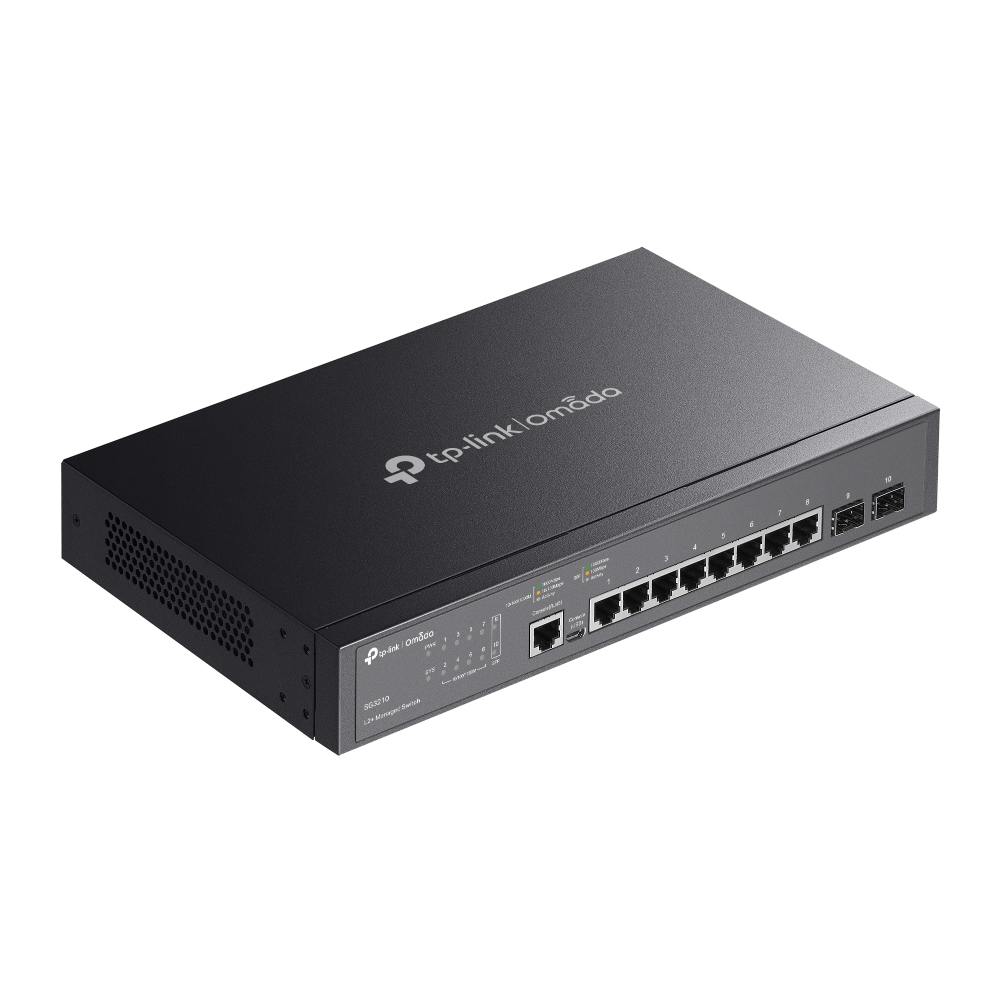 Gigabit 10-port L2 Managed - 8x10/100/1000mbps + 2x