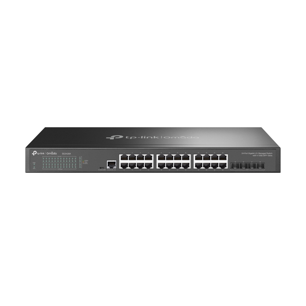 Jetstream 24-port Gigabit L2+ Managed Switch With 4 10ge Sfp+ Slots