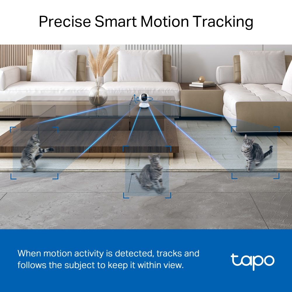 Camera Pan Tilt Home Tapo C220