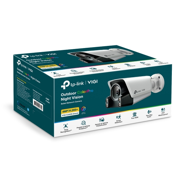 Vigi C340-s Bullet Network Camera 4mp Outdoor Color Pro