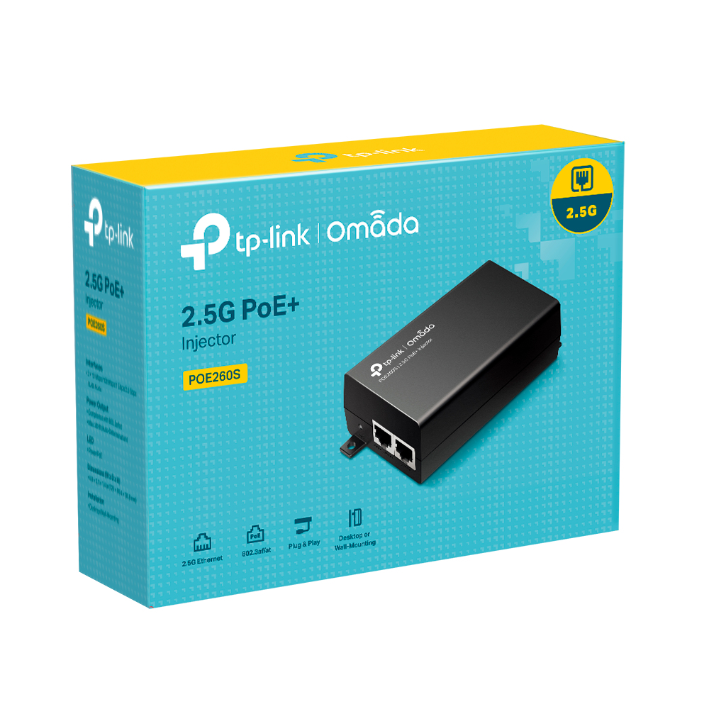 Poe+ Injector Tl-poe260s Black