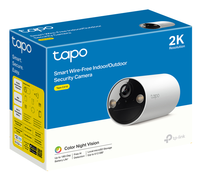 Tapo C410 Camera Wire-free Security