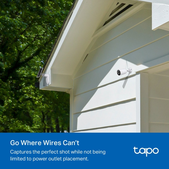 Security Camera System Tapo-c425 With Solar Powered