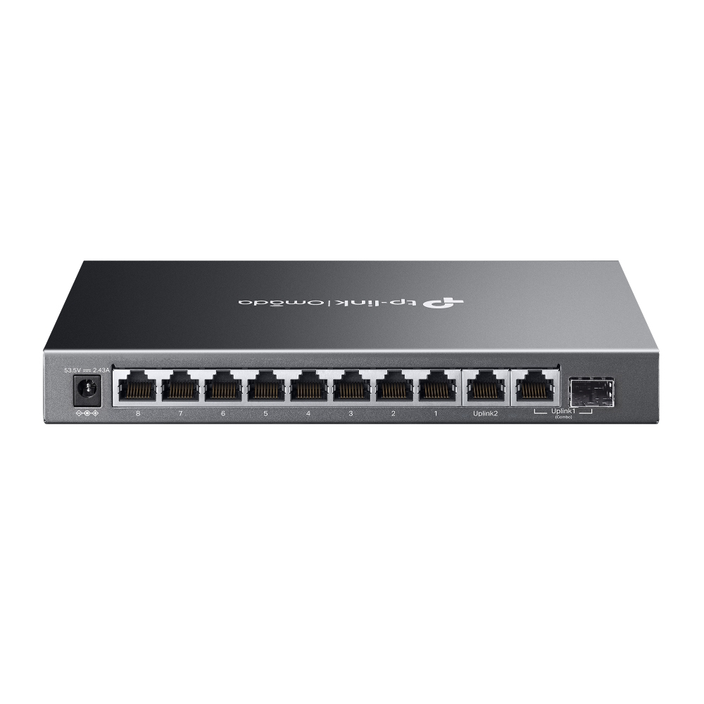 Switch Omada Es210gmp 10-port Gigabit Easy Managed Switch With 8-port Poe+