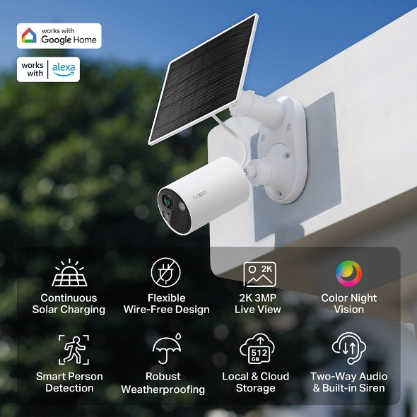 Tapo C410 Kit Solar Powered Security Camera Kit
