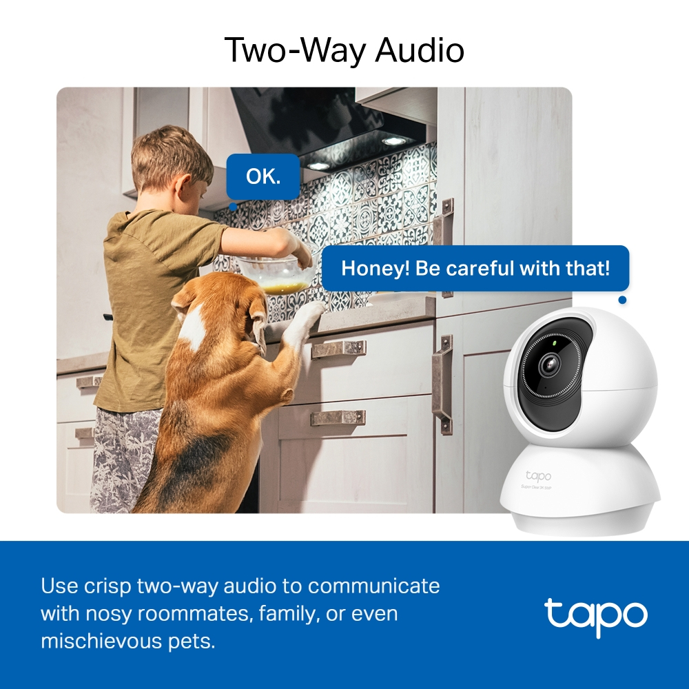 Camera Pan Tilt Home Tapo C230