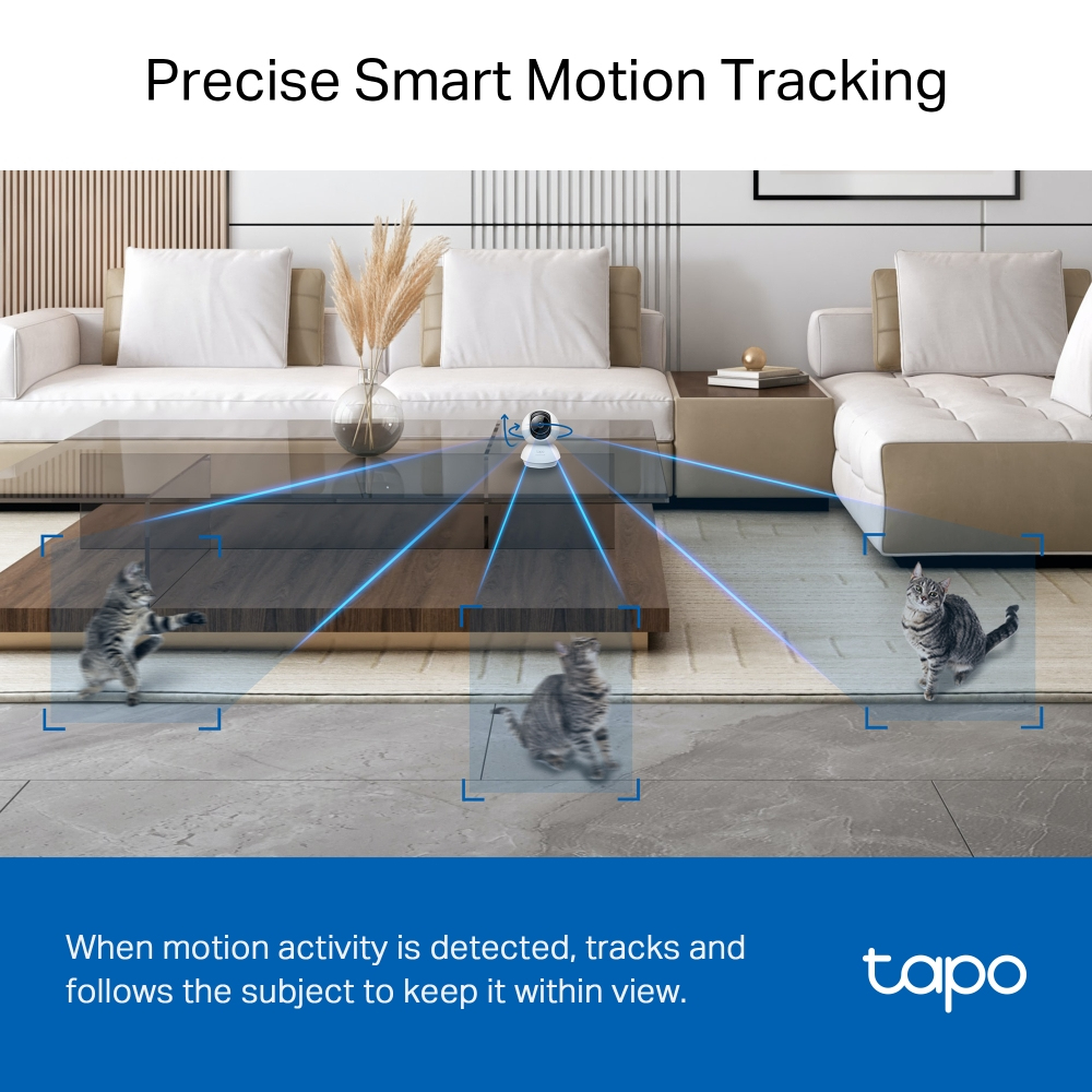 Camera Pan Tilt Home Tapo C230
