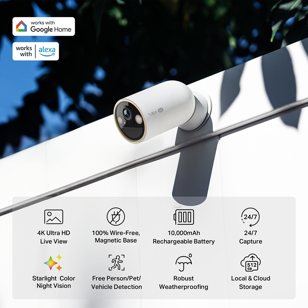 Camera Pan Tilt Home Tapo C460