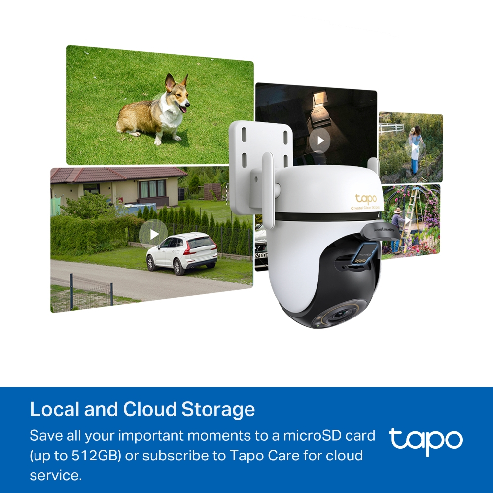 Camera Pan Tilt Home Tapo C530ws