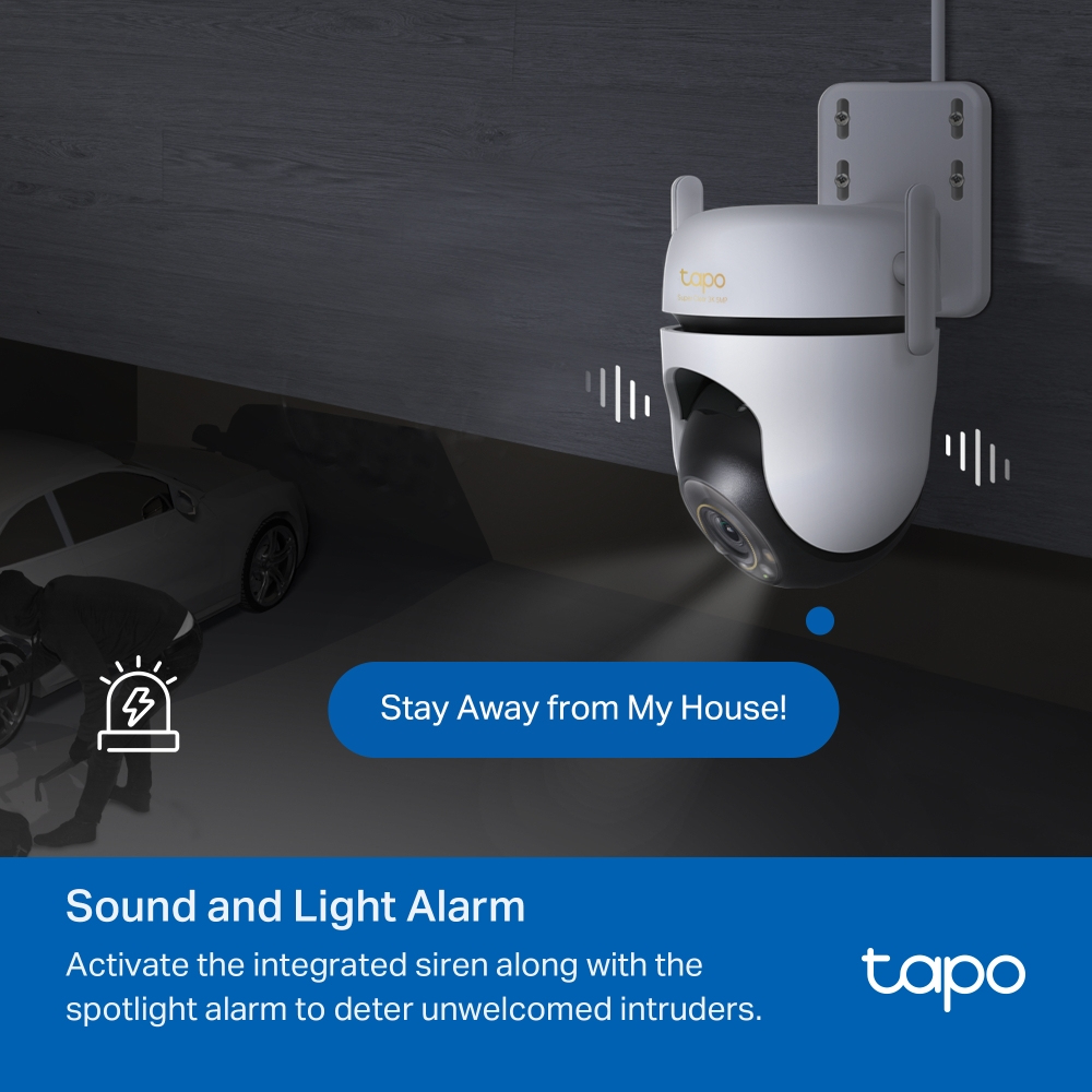 Camera Pan Tilt Home Tapo C530ws