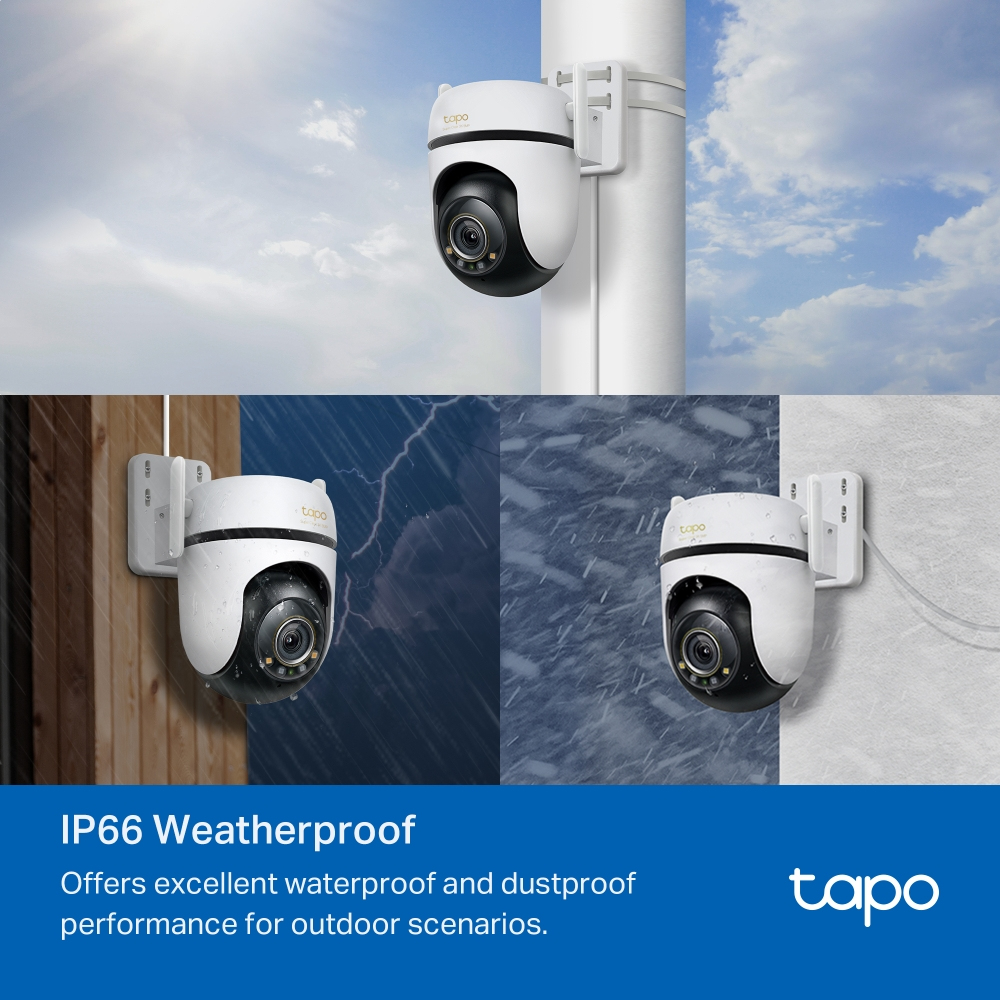 Camera Pan Tilt Home Tapo C530ws