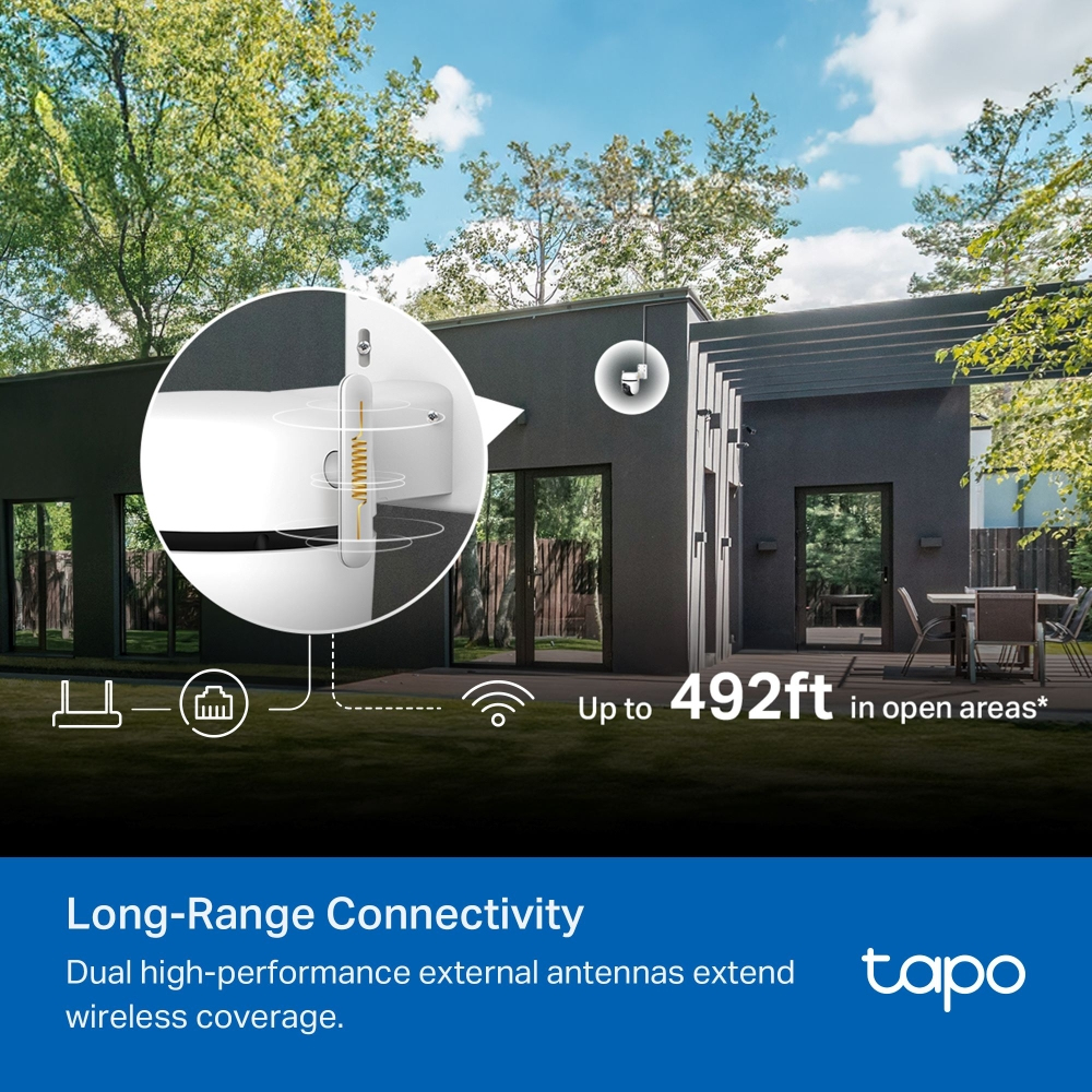 Camera Pan Tilt Home Tapo C530ws