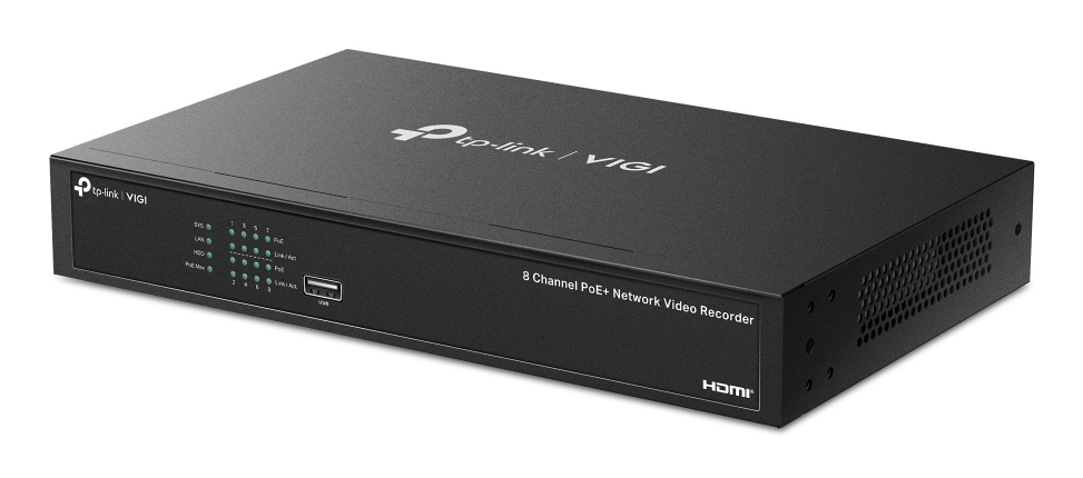 Network Video Recorder Vigi Nvr1008h-8p 8ch Poe+