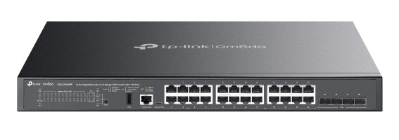 Switch Omada Sg5428xmpp 24-port Gigabit Stackable Lite L3 Managed Poe++ With 4z 10g Slots