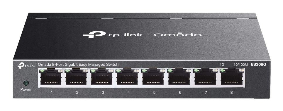 Switch Omada Es208g 8-port Gigabit Easy Managed