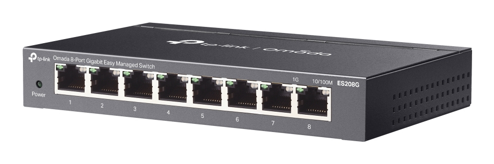 Switch Omada Es208g 8-port Gigabit Easy Managed