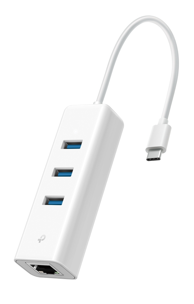 Ue330c USB Type-c 3-port Hub And Gigabit Ethernet Adapter