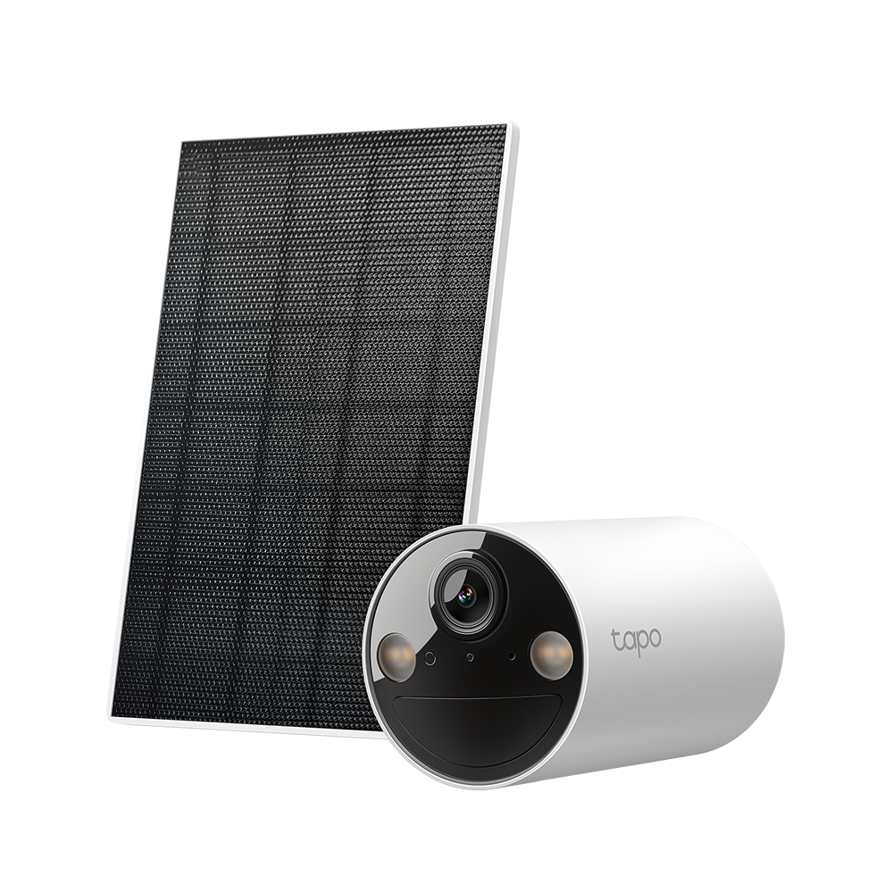 Solar-powered Security Camera Kit