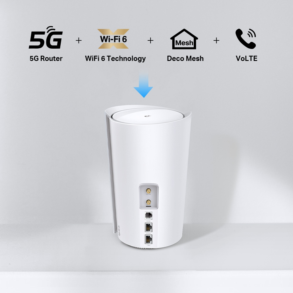 Deco X80 5g - Whole Home Wi-Fi 6 - Gateway - 1 Pack