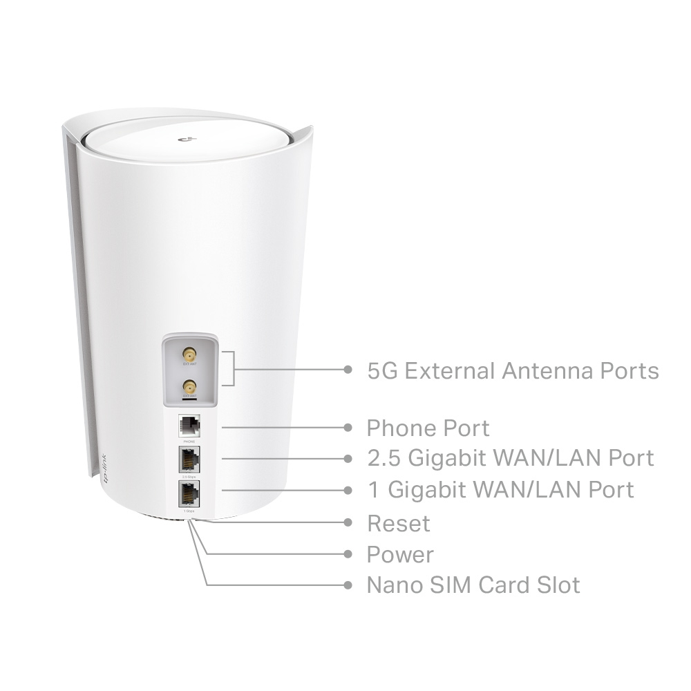 Deco X80 5g - Whole Home Wi-Fi 6 - Gateway - 1 Pack