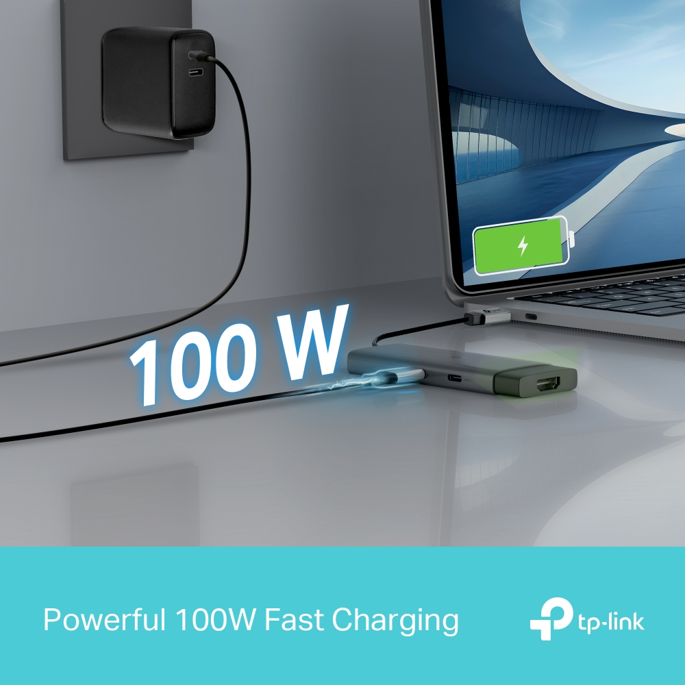 Hub Uh5020c 5in1 USB-c 100w