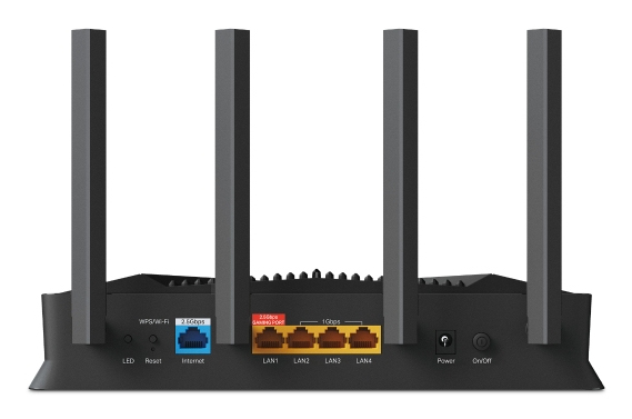 Wireless Wi-Fi 7 Router Be3600 Archer Ge230 Dual Band Black