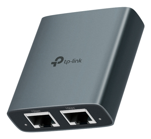 Splitter Eh210 1 To 2 Gigabit Ethernet Black