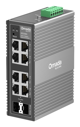 Switch Omada Ies208g 8-port Gigabit Industrial Easy Managed