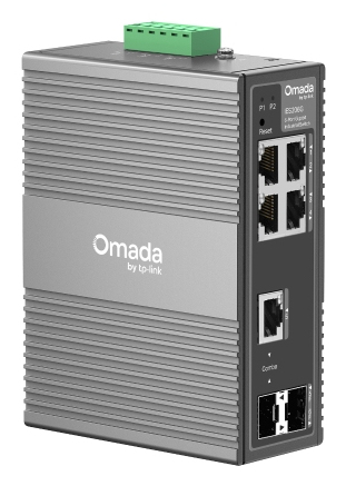 Switch Omada 6-port Gigabit Industrial Easy Managed
