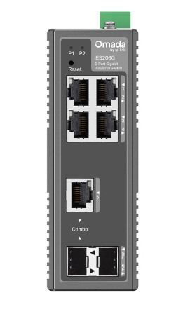 Switch Omada 6-port Gigabit Industrial Easy Managed