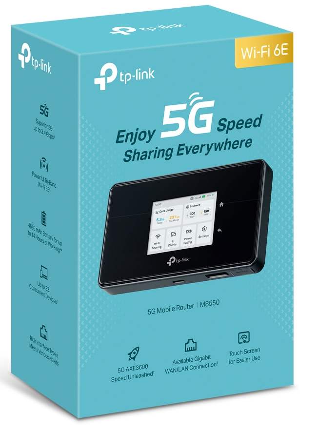 Mobile Router Wi-Fi M8550 5g